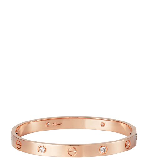 rose gold cartier love bracelet|cartier rose gold bracelet price.